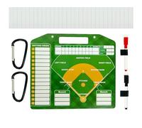 XIAOQENAN Planche d'entraînement de baseball double face - Effaçable à sec - Accessoires de coaching durables