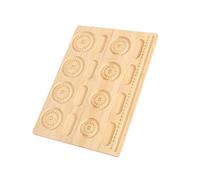 XIAOQENAN Plateau carré de planification du travail du bois avec finition pour une utilisation sûre et non mortelle