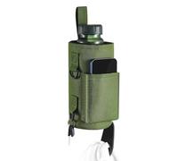 XIAOQENAN Porte-bouteille de sport résistant à la déchirure avec attache en tissu 900D et sangles de transport confortables pour homme et femme, vert militaire, Beauté de masse