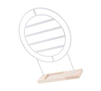 XIAOQENAN Présentoir À Bijoux En Bois Et Métal Fabriqué À La Main Organisateur De Boucles D'oreilles Bucoliques Pour Clous D'oreilles Cerceaux Parfait Mère Sœur Femmes Organisateurs