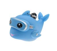 XIAOQENAN Protecteur de tête secondaire de marsouin lumineux en silicone souple accessoire de plongée permanent en silicone régulateur de plongée