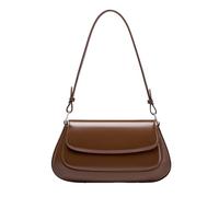 XIAOQENAN Sac à bandoulière multifonction classique en similicuir pour un usage quotidien pour femme, bandoulière réglable, sac à main décontracté pour le shopping, Couleur café., One Size