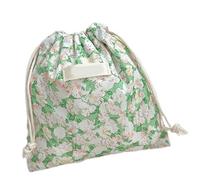 XIAOQENAN Sac de rangement fonctionnel à motif floral avec cordon de serrage pour écouteurs pour maquillage essentiel et petits gadgets, a, Beauté de masse