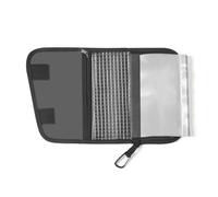 XIAOQENAN Sac de rangement souple Allurement Gear 6 + 2 divisions amovibles fermées poche extérieure supplémentaire plate preuve planificateur de pêche imperméable PVC doux Allurement