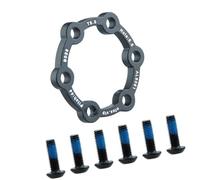 XIAOQENAN Scooter À Électrique Disque Disque Disc Rotor Aluminium Alliage 6 The 6 VIS FACILLE Installation Rotor DE Frein pour LA Rot MOUNTAIRE Electric