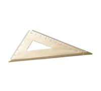 XIAOQENAN Souverain Triangulaire Vintage Dessin en Laiton du Protracteur Outil D'échelle De Géométrie Géométrie pour L'école Et Le Laiton De Bureau