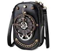 XIAOQENAN Styles Punk Dames Crossbody Bourse Costume Costume En Cuir À Bandoulière Avec Sangle Réglable Pour Faire Du Shopping Et À Bandoulière Pour Femmes De Voyage Décontracté
