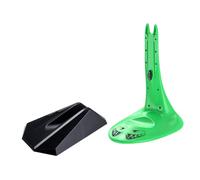 XIAOQENAN Support de vélo portable pour vélo - Support de stabilisation de type lourd pour roue avant - Pour rangement à la maison ou présentation de magasin - Support de vélo réglable