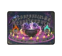 XIAOQENAN Tapis en caoutchouc pour pendules mystiques - Planche d'exploration spirituelle - Tapis de divination pour pratique spirituelle, oracles, lecture, tapis antidérapant