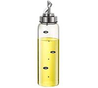 XiaoShenLu Bouteille d'huile à bouchon automatique, bouteille d'huile d'olive vinaigre de qualité, machine à essence pour barbecue, salade, boulangerie, cuisine, 300ml