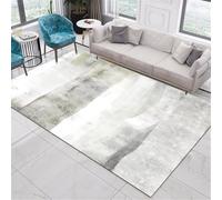 Xiaosua Tapis Chambre Pas Cher Gris 160x230CM d'encre Abstrait tappeto antiacaro Grande Taille Salon