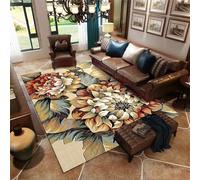 Xiaosua Tapis De Couloir Intérieur Petit Salon Multicolore 50x80CM rectangulaire Rouge pour paillasson Personnalisable Cuisine