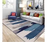 Xiaosua Tapis Doux Salon Cuisine Bleu deveil Bebe Fille 170x240CM Minimaliste Moderne Gris Design Chemin Couloir paillasson Entree