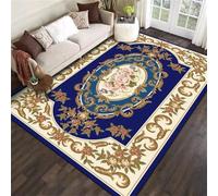 Xiaosua Tapis Porte Entree Exterieur d'entrée Bleu carpette Chambre 180x250CM de décoration pour la Maison Lavable en Machine Salon entrée extérieur Sol Isolant th