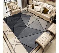Xiaosua Tapis Sol Gaming Moquette Salon Gris Ados 120x200CM résistant à l'usure et Facile d'entretien d'entrée intérieur Chambre ado antidérapant Non déformé
