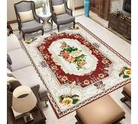 Xiaosua Tapis Terrasse Exterieur Salon XXL Gris Garcon 120x160CM décoratif Rouge et Vert Decoration Chambre antidérapant Porte Entree Interieur