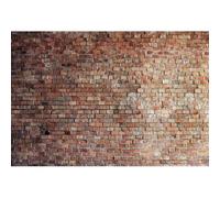 Xiaoterna 3x2,5m Toile de Fond Mur de Briques Fond Photographique pour Maison avec Mur de Briques Vintage Toile de Fond pour galerie de Bureau en Briques Brunes rustiques Décoration