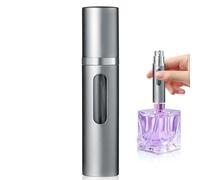 xiaowanwan 8ml Vaporisateur Parfum Rechargeable,Bouteille Parfum Voyage,Atomiseur Parfum Verre,Mini Flacon de Parfum Vide (8ml Gris)