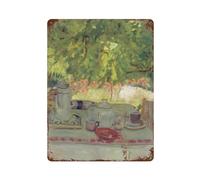 xiaoxiaoshen Pierre Bonnard (15) Décoration murale en métal Affiche moderne Décoration d'intérieur Art Maison Bar Boutique Décorations Vintage Panneau 40 x 30 cm