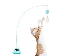 XIAOXIAOYU Baguette à ventouse pour chat, jouet interactif à ressort pour chat | Jouet interactif pour chaton pour entraînement d'exercice de chat, jouet à ressort