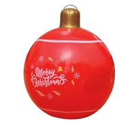 XIAOXIAOYU Ballons de Noël gonflables - Boules de Noël gonflables - Décoration extérieure de Noël pour la maison, le jardin, la terrasse, le porche