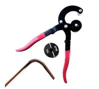 XIAOXIAOYU Cintreuse de tuyaux en cuivre | Cintreuse de tuyaux manuelle | Outil de cintrage manuel 4 en 1 pour tubes en acier inoxydable et aluminium, poignée ergonomique