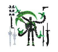 XIAOXIAOYU Figurine d'action imprimée en 3D | Figurine décorative Jouet pour Bureau - Objet de Collection - Modèle Multi-articulé pour collectionneurs Fans et, Adolescents, Adultes, Bureau