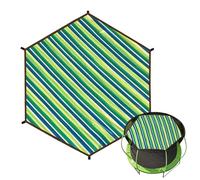 XIAOXIAOYU Housses de trampoline, coupe-vent et indéchirable | Divertissement de groupe antidérapant pour sauter, rebondir, aire de jeux