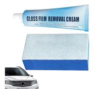 XIAOXIAOYU Nettoyant pour vitres de voiture - Nettoyant pour vitres de voiture - Nettoyant pour film d'huile de verre - Pâte d'élimination du film d'huile de verre - Nettoyant pour film d'huile pour