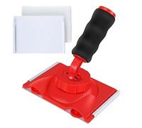 XIAOXIAOYU Outil De Peinture De Bord, Coupe Bordure De Peinture, Pinceaux Peinture d'angle en Latex avec Poignée, Edges Coin Portable Coupe avec Pad, Tampon De Peinture pour Murs d'angle Et Plafonds