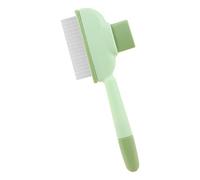 XIAOXIAOYU Peigne anti-puces pour petits chiens - Peigne à poux en métal à dents fines, détachant, portable, pour chiens de petite, moyenne et grande race, quotidien, chiot, chaton, petit bain