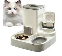 Xiaoxin Bols d'eau et Nourriture pour Animaux Compagnie - Bols d'eau et Nourriture pour Chat à gravité Automatique,Abreuvoir Automatique pour Chat