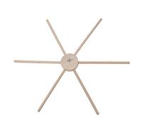 Xiaoxin Cadre Mobile en Bois Cadre Suspension pour lit bébé pour carillons éoliens Cloche lit, Mobile Plafond Chambre bébé Jouet décoration Cadeau Nouveau-né
