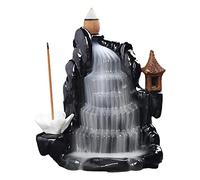 Xiaoxin Cd'encens | Porte-Fontaine d'encens Fait Main en céramique - CPaysage brûleur d'encens Refusion diffus pour la décoration à la Maison, Figurines d'artisanat