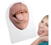 Xiaoxin Fausse Bouche, Modèle De Bouche en Silicone Souple pour Débutants pour La Pratique De La Suture, Affichage des Parties du Corps Humain, Bouche De Simulation pour L'éducation