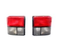 XiaoXIN Paire de feux arrière rouge/feux fumés coque tourner à droite + clignotant gauche feu arrière feux arrière couvercle de remplacement pour TRANSPORTER T4 90-03