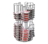 Xiaoxin Porte-café, Compatible avec Les Capsules Tassimo (64 pièces) - Supports café Support dosettes café Rotatif