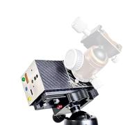 Xiaoxin Support équatorial pour suivi des étoiles, traqueur d'étoiles robuste entièrement en métal avec contrôle Bluetooth, obturateur automatique, suivi multi-vitesses et stabilité longue exposition