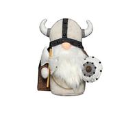 XIAOXIONG Nain de jardin en peluche sans visage - Chevalier nain - Gladiateur viking - Décoration de table