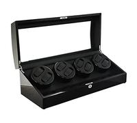 Xiaoxu Remontoir Automatique pour 8 et 9 Montres, boîte de Rangement avec Moteur Silencieux, boîte rotative pour Montres à remontage Automatique, Convient aux Montres pour Femmes et Hommes