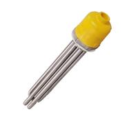 XIAOYANLIU Élément Chauffant électrique à Immersion 220 V/380 V, Chauffe-Eau en Acier Inoxydable 304 de 1,5 po(380V,6KW250L DN32 304SS)