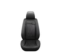 XIAOYANS Housse Siège Voiture Universelle pour Chevrolet pour Cruze pour Blazer pour Captiva pour Camaro pour Aveo pour Malibu pour Equinox Siège Cuir PU avec Soutien Lombaire 3D(B Black 5 Seat)
