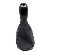 XIAOYANS Pommeau Levier Vitesse Avec Soufflet Pour Benz Classe C W203 S203 Intérieur Voiture Pommeau Levier Vitesse 5/6 Vitesses Avec Couvercle Anti-poussière Cuir(Black 6 avangade)