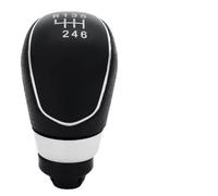 XIAOYANS Pommeau Levier Vitesse Avec Soufflet Pour Ford MK7 2008-2013 Pour Focus MK2 FL 208-2013 C-max Intérieur 5/6 Vitesses Pommeau Levier Vitesse Voiture Bâton Tête Poignée(Black 6 thread)