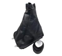 XIAOYANS Pommeau Levier Vitesse Avec Soufflet Pour SAAB 93 SS 2003-2012 Pommeau Levier Vitesse Manette Guêtre Couvercle Démarrage Accessoires Voitures(6 Speed Silver Combo)