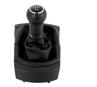 XIAOYANS Pommeau Levier Vitesse Avec Soufflet Pour Seat Pour Ibiza 2002-2008 Intérieur Botte Cuir 5/6 Vitesses Pommeau Levier Vitesse Style Voiture(5 Speed)