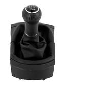 XIAOYANS Pommeau Levier Vitesse Avec Soufflet Pour Seat Pour Ibiza 2002-2008 Intérieur Botte Cuir 5/6 Vitesses Pommeau Levier Vitesse Style Voiture(6 Speed)