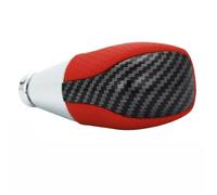 XIAOYANS Pommeau Levier Vitesse Avec Soufflet Pour Toyota Pour Mark XA Pour Reiz 2010 2011 2012 2013 2014 2015 2016 2017 Voiture Intérieur Automobile Pommeau Levier Vitesse(Red with hole)