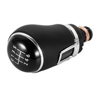 XIAOYANS Pommeau Levier Vitesse Avec Soufflet Pour VW Universel Pour Polo Pour Golf Pour Jetta Pommeau Levier Vitesse 5/6 Vitesses Bâton Cuir Accessoires Intérieur Voiture(6 speed)