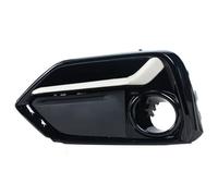 XIAOYANS Voiture Antibrouillard Avant Pour Civic Hatchback 2020 2021 Avant Lampe Brouillard Arrière Légère Finition Cadre Coque Couvercle Lunette(Front left)
